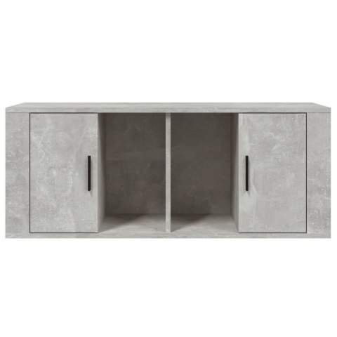 SZAFKA POD TV SZARY BETON 100X35X40CM