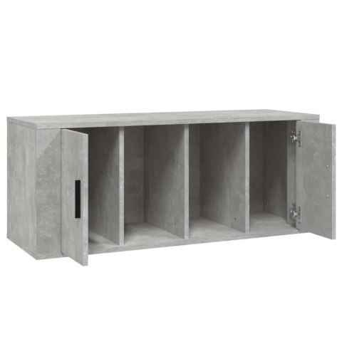 SZAFKA POD TV SZARY BETON 100X35X40CM