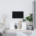 SZAFKA POD TV POŁYSK BIAŁA 100X35X40CM