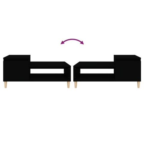 STOLIK KAWOWY CZARNY 100X50X45CM