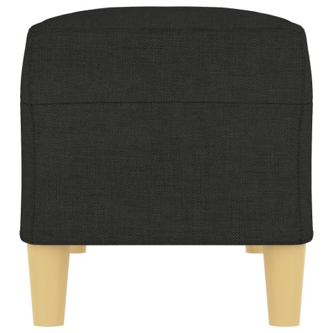 ŁAWKA CZARNA 100X35X41CM TAPICEROWANA TKANINĄ