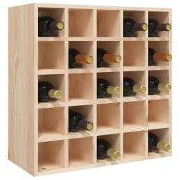 SZAFKA NA WINO 56X25X56CM DREWNO SOSNOWE