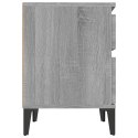 SZAFKI NOCNE 2 SZT. SZARY DĄB SONOMA 40X35X50CM