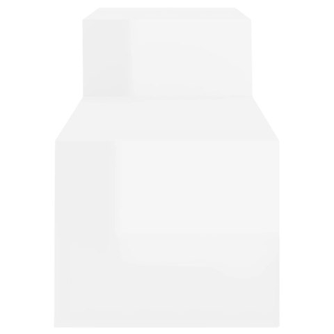 SZAFKA NA BUTY POŁYSK BIAŁA 150X35X45CM