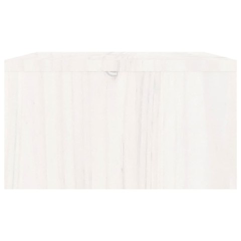 PODSTAWA PODSTAWKA PÓŁKA POD MONITOR PODWÓJNA BIAŁĄ