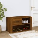 SZAFKA NA BUTY BRĄZOWY DĄB 80X35X45CM