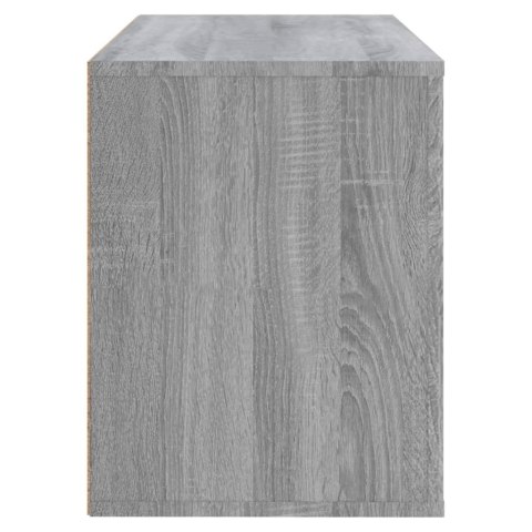 SZAFKA NA BUTY SZARY DĄB SONOMA 80X35X45CM