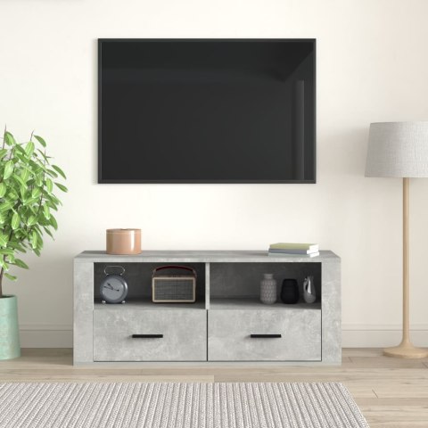 SZAFKA POD TV SZARY BETON 100X35X40CM