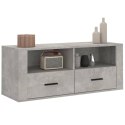 SZAFKA POD TV SZARY BETON 100X35X40CM