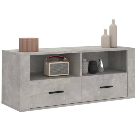 SZAFKA POD TV SZARY BETON 100X35X40CM
