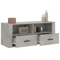 SZAFKA POD TV SZARY BETON 100X35X40CM
