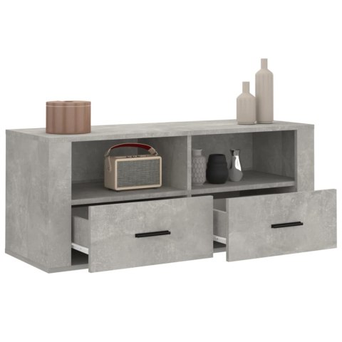 SZAFKA POD TV SZARY BETON 100X35X40CM