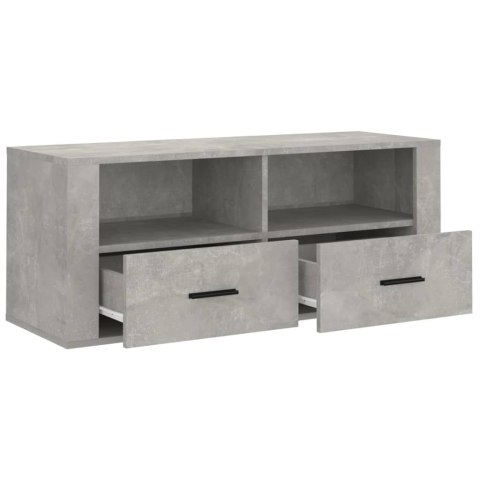 SZAFKA POD TV SZARY BETON 100X35X40CM