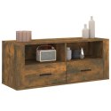 SZAFKA POD TELEWIZOR PRZYDYMIONY DĄB 100X35X40CM
