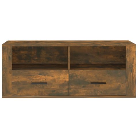 SZAFKA POD TELEWIZOR PRZYDYMIONY DĄB 100X35X40CM
