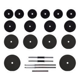 SZTANGA I HANTLE Z OBCIĄŻNIKAMI 60KG