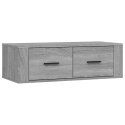 WISZĄCA SZAFKA POD TV SZARY DĄB SONOMA 80X36X25CM