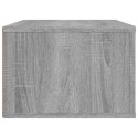 WISZĄCA SZAFKA POD TV SZARY DĄB SONOMA 80X36X25CM