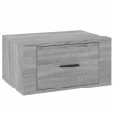 WISZĄCE SZAFKI NOCNE 2 SZT. SZARY DĄB SONOMA 50X36X25CM