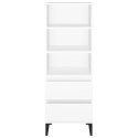 WYSOKA SZAFKA BIAŁA 40X36X110CM