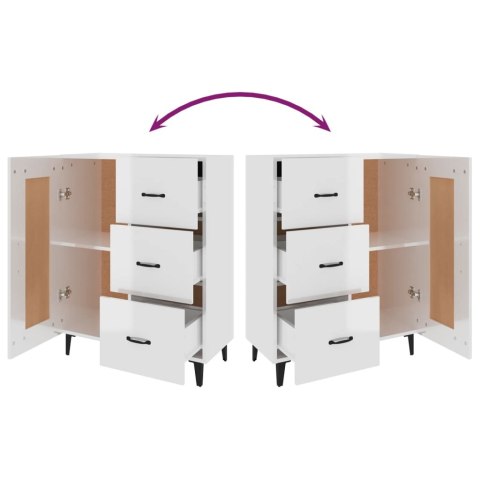 SZAFKA BIAŁA POŁYSK 69,5X34X90CM