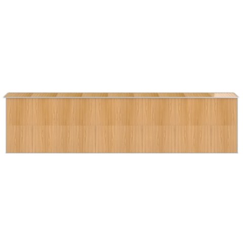 SZOPA OGRODOWA JASNOBRĄZOWA 192X772X223CM STAL GALWANIZOWANA