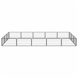 KOJEC DLA PSA 16 PANELE CZARNY 100X50CM STAL