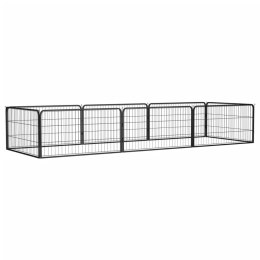 KOJEC DLA PSA 8 PANELE CZARNY 100X50CM STAL
