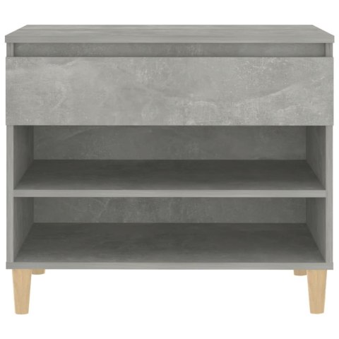 SZAFKA NA BUTY SZARY BETON 70X36X60CM