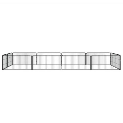 KOJEC DLA PSA 12 PANELE CZARNY 100X50CM STAL