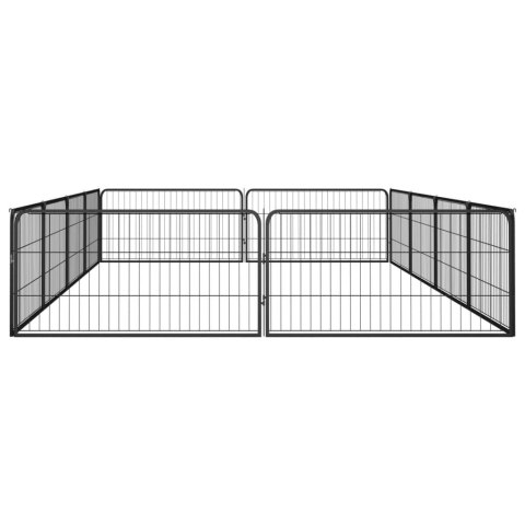 KOJEC DLA PSA 12 PANELE CZARNY 100X50CM STAL