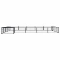 KOJEC DLA PSA 20 PANELE CZARNY 100X50CM STAL