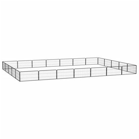 KOJEC DLA PSA 24 PANELE CZARNY 100X50CM STAL