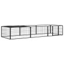 KOJEC DLA PSA 8 PANELE CZARNY 100X50CM STAL