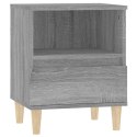 SZAFKI NOCNE 2 SZT. SZARY DĄB SONOMA 40X35X50CM
