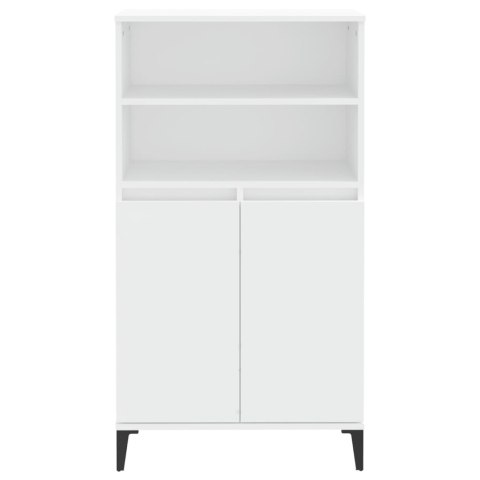 WYSOKA SZAFKA BIAŁY 60X36X110CM