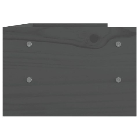 PODSTAWA PODSTAWKA PÓŁKA POD MONITOR SZARA 50X24X16CM