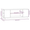 SZAFKA POD TVMIODOWY BRĄZ 110X35X40,5CM DREWNO SOSNOWE