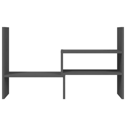 PODSTAWA PODSTAWKA PÓŁKA POD MONITOR SZARA (39-72)X17X43CM