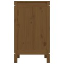 SKRZYNIA NA PRANIE MIODOWY BRĄZ 44X44X76CM LITA SOSNA