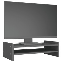 PODSTAWA PODSTAWKA PÓŁKA POD MONITOR SZARA 50X27X15CM