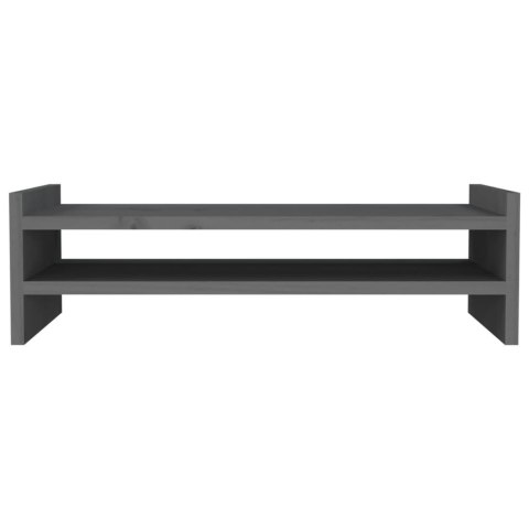 PODSTAWA PODSTAWKA PÓŁKA POD MONITOR SZARA 50X27X15CM