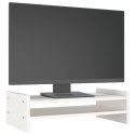 PODSTAWA PODSTAWKA PÓŁKA POD MONITOR BIAŁA 50X27X15CM