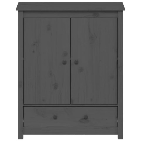 SZAFKA SZARA 83X415X100CM DREWNO SOSNOWE