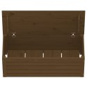 SKRZYNIA DO PRZECHOWYWANIA BRĄZOWA 89X36,5X33CM LITA SOSNA