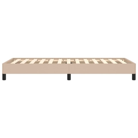 RAMA ŁÓŻKA CAPPUCCINO 80X200CM OBITA SKÓRA