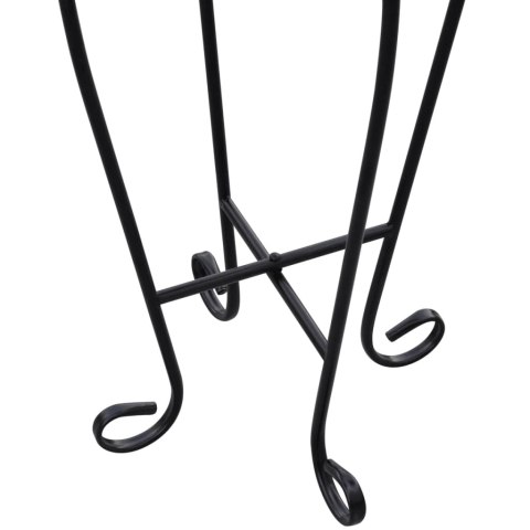 STOLIK BOCZNY Z MOZAIKOWYM BLATEM TERAKOTA