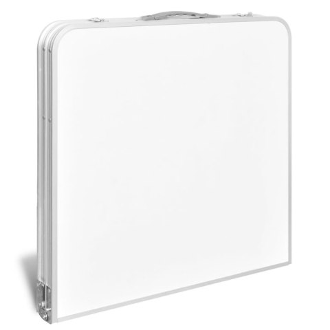 SKŁADANY ALUMINIOWY STÓŁ KEMPINGOWY 120X60CM Z REGULACJĄ WYSOKOŚCI
