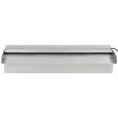 FONTANNA OGRODOWA DO OCZKA WODNEGO Z OŚWIETLENIEM LED 45CM