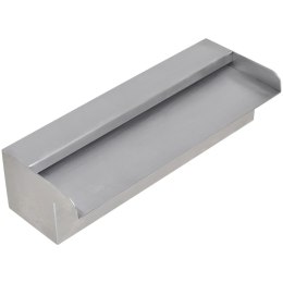 FONTANNA/WODOSPAD DO BASENU PROSTOKĄTNY STAL NIERDZEWNA 30CM